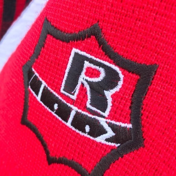 Women's Vintage Knit Fully Lined Jacket Red Jacket - Picture 2 of 4